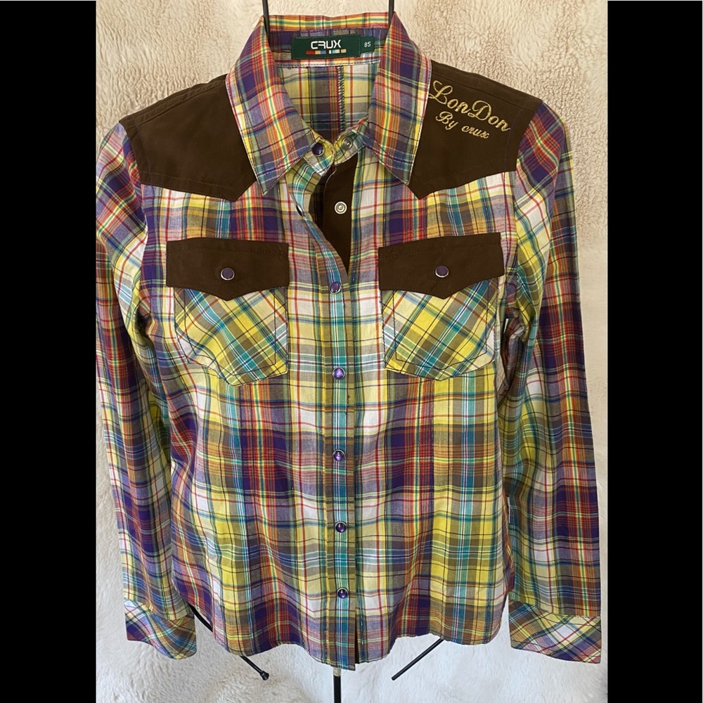 Crux Plaid western wear shirt